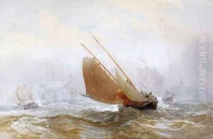 Shipping off the Coast by Edward Duncan