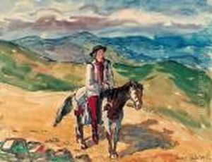 Hucul Na Koniu by Leonard Pekalski
