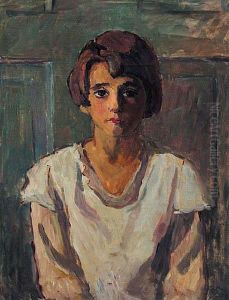 Portret Siostrzenicy by Leonard Pekalski