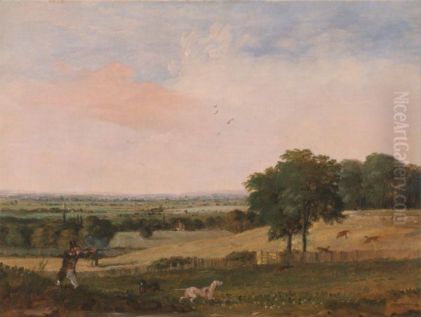 Partridge Shooting - view 1
