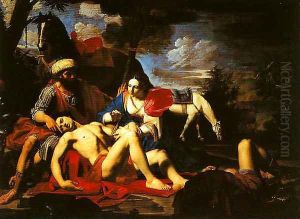 Herminia and Tancredi by Michele Desubleo