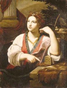 Omphale by Michele Desubleo