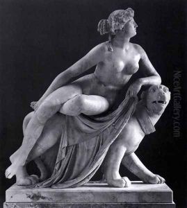 Ariadne on the Panther (front view)