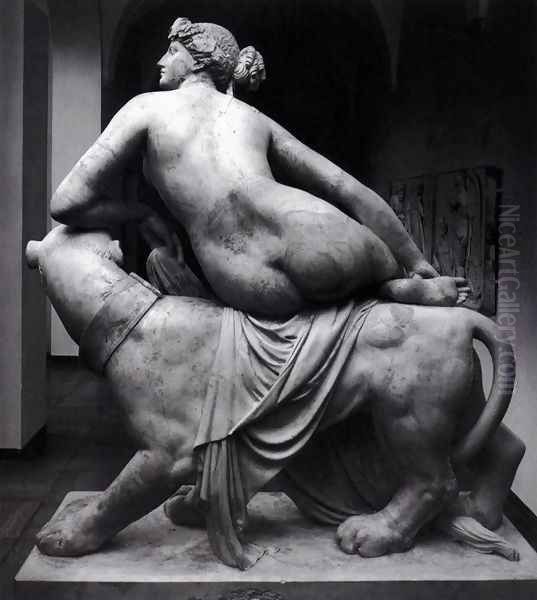 Ariadne on the Panther (rear view) - view 1