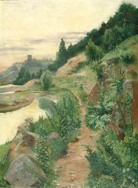 Pejzaz Z Zamkiem - view 1