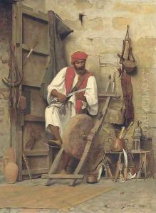 L'aiguiseur by Jean Discart