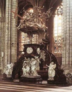 Pulpit by Laurent Delvaux