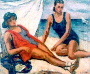 Women on the beach