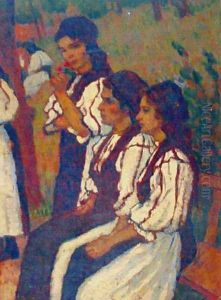 Peasant women from Saliste