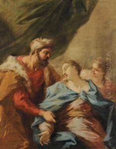 Ester E Assuero by Giovanni Antonio Pellegrini