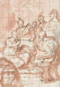 The Death Of Sokrates by Giovanni Antonio Pellegrini