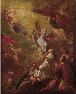 Gloria Di San Lorenzo Giustiniani by Giovanni Antonio Pellegrini
