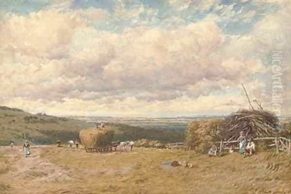 Gathering the harvest - view 1