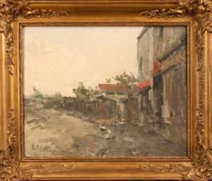 Rue De Village by Pierre Jacques Pelletier