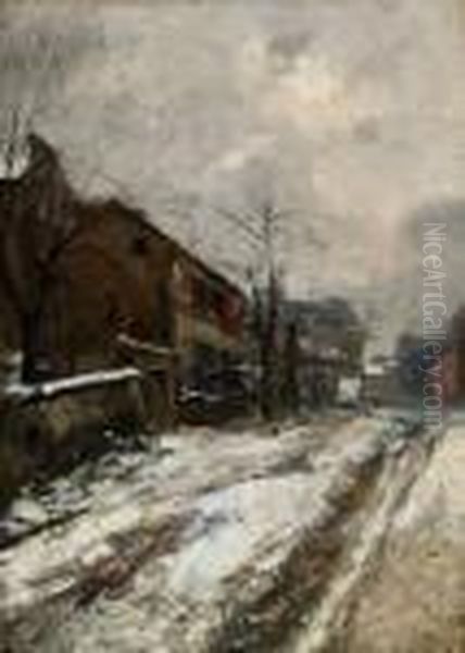 Rue De Village Enneigee - view 1