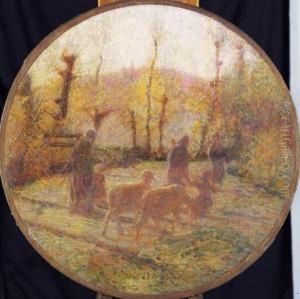 Paesaggio Presso Volpedo, Regione San Rocco by Giuseppe Pellizza da Volpedo