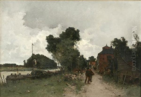 Banks Of The Oise - view 1