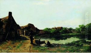 Les Lavandieres A L'entree Du Village