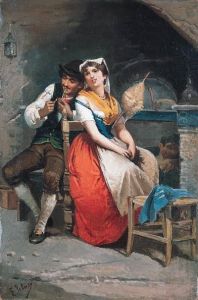 The Suiter; And An Attentive Audience by Francesco Peluso