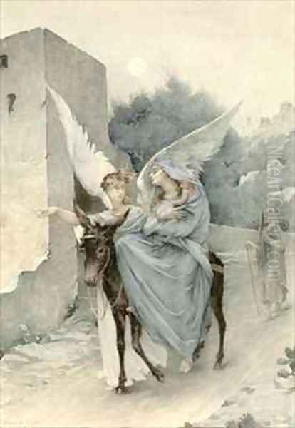 The Flight from Egypt - view 1