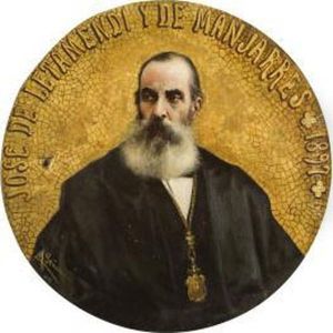 Retrato De Don Jose Letamendi Y De Manjarres.1897 Retrato De Don Jose Letamendi Y De Manjarres.1897