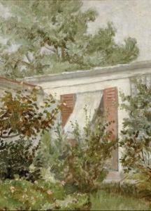 Paisaje Con Casa by Maximino Pena Munoz