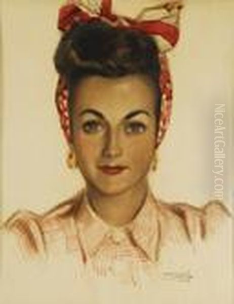 Mujer Con Panuelo - view 1