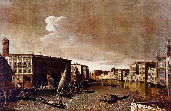 View Of The Grand Canal Looking North From The Rialto - view 1