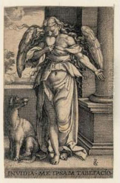 Invidia / Envy (b. 102; Holl.112) - view 1