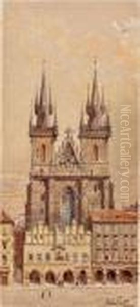 Prag, Altstadt Mitteynkirche - view 1