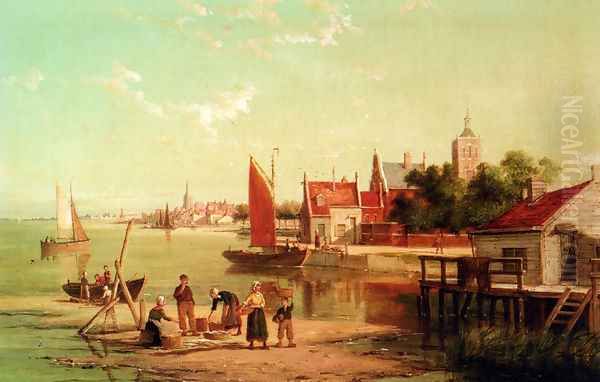 On The River Amstel, Amsterdam, Holland - view 1