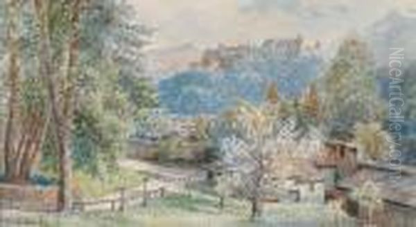 Hohensalzburg Vom Kapuzinerberg - view 1
