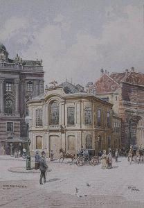 Alteres Burgtheater, Wien by Erwin Pendl