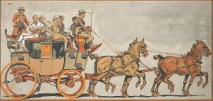 A Day Of Leisure: A Preliminary Illustration For An Advertisement A Day Of Leisure: A Preliminary Illustration For An Advertisement