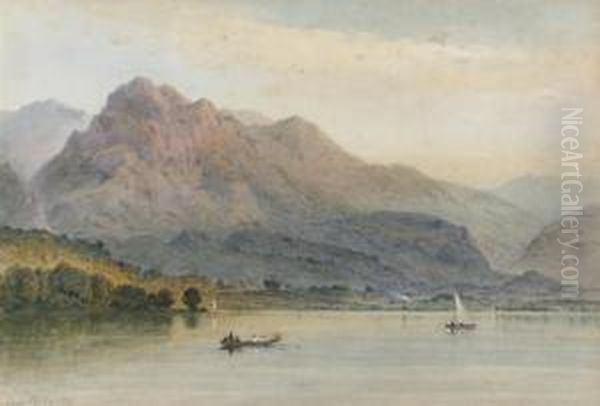 An Extensive Lake, India - view 1