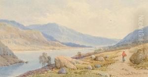 Figures By A Scottish Loch by Aaron Edwin Penley