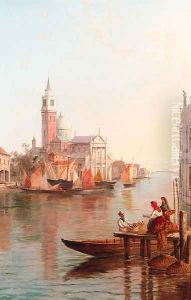 The Grand Canal, Venice by William Raymond Dommersen