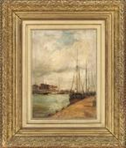 Mooring The Boats To The Quay - view 1