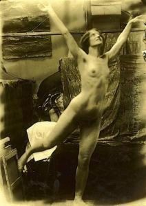 Ensemble De Deux Photographies Montees Sur Carton, Vers 1890 by Albert Joseph Penot