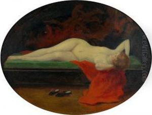 Le Paravent De Laque Noir. by Albert Joseph Penot