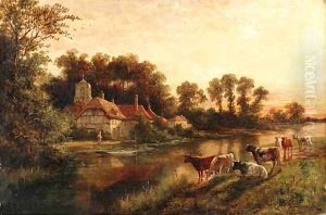 Near Petersham-On-Thames by William Raymond Dommersen