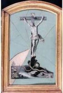 " La Crucifixion " by Jean Valette-Falgores