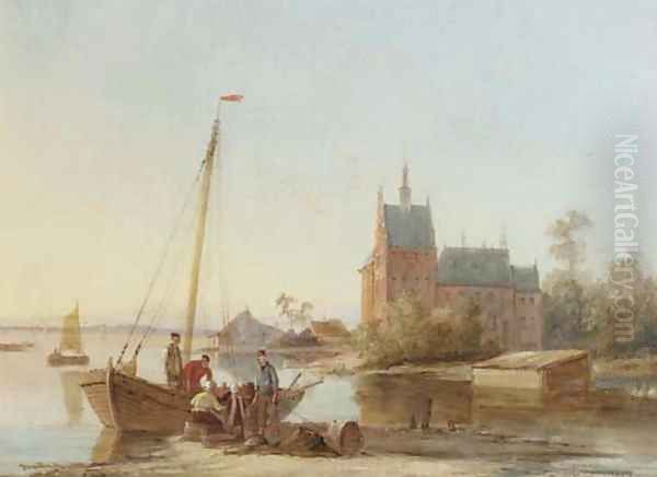 On the riverbank - view 1