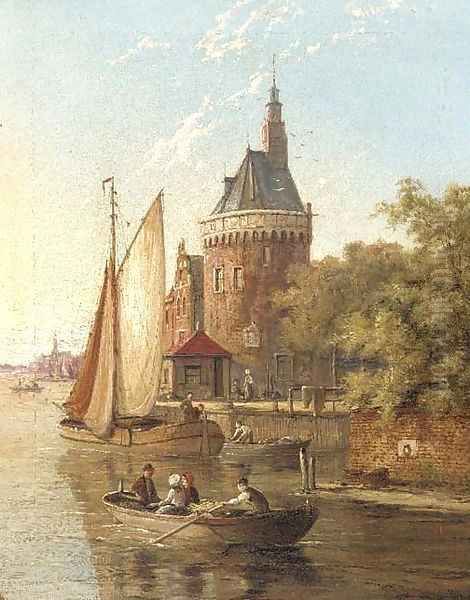 On the River Amstel, Amsterdam - view 1