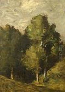 A Study Of Wind Moving Through Trees. by Arthur Douglas Peppercorn