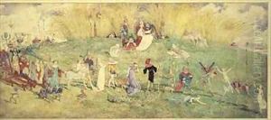 The Fairy Queen A Procession by Charles Altamont Doyle