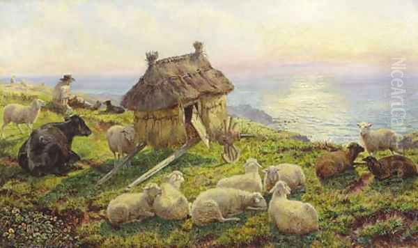 On the Cliffs, Picardy - view 1