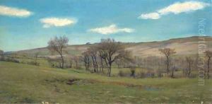 April afternoon by Henry William Banks Davis, R.A.