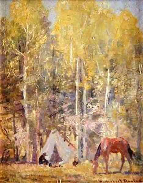 Hunters Camp in Aspen Forest - view 1