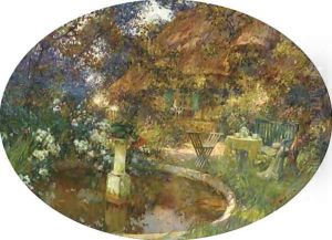 un jardin en ete by Henri-Gaston Darien